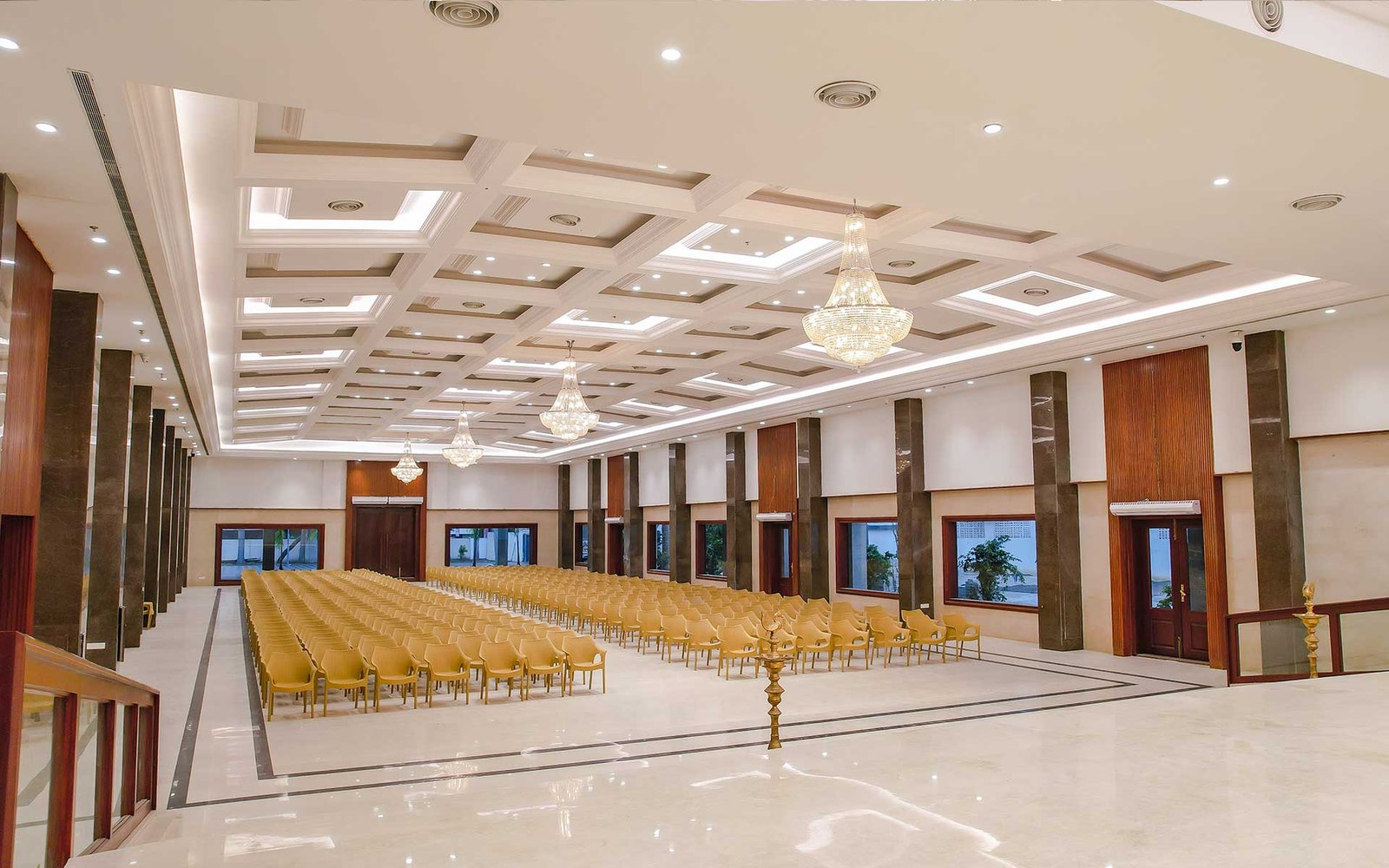 AMRK Banquet Hall interior view