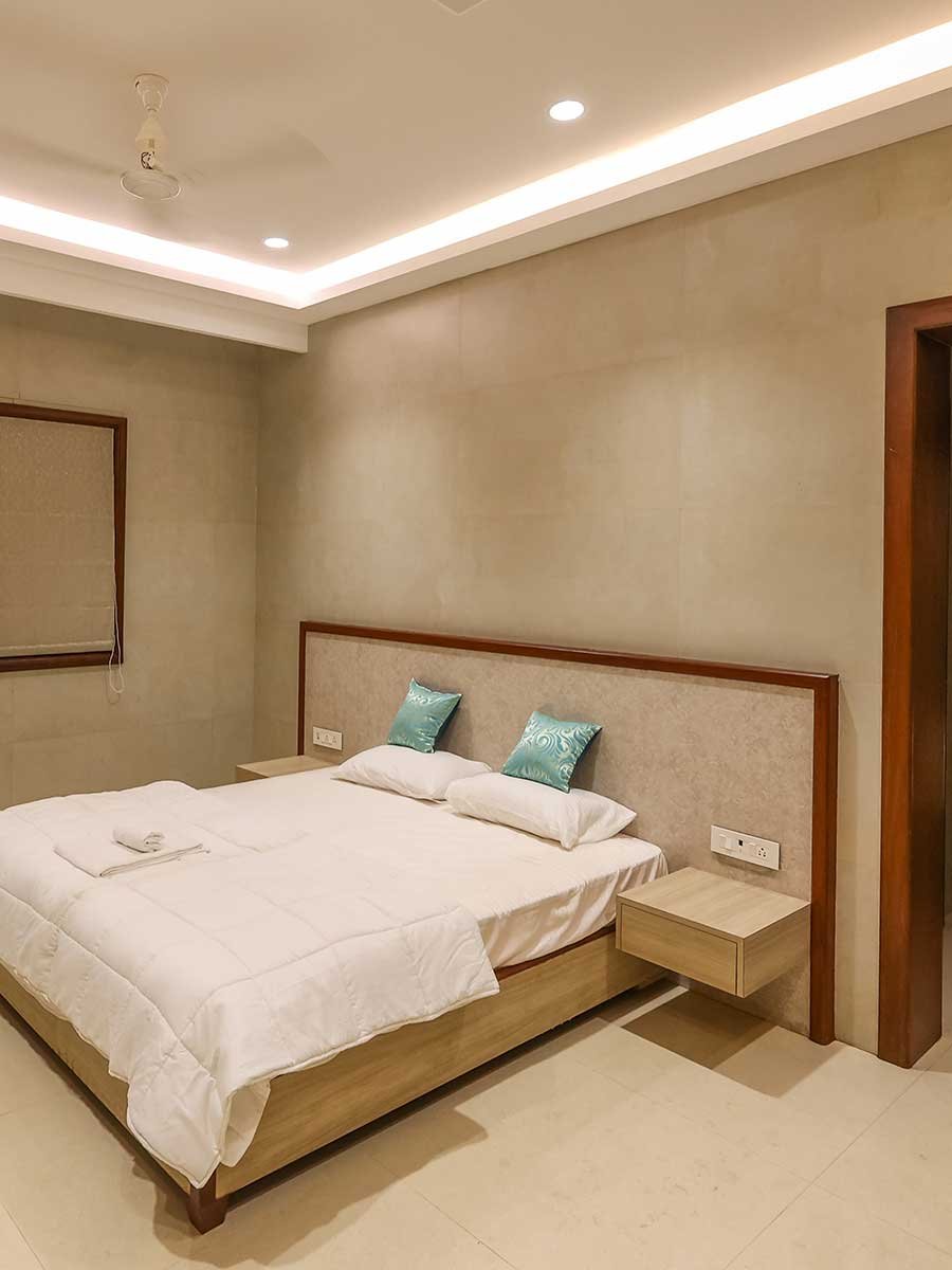 RK Convention Centre luxury room interior